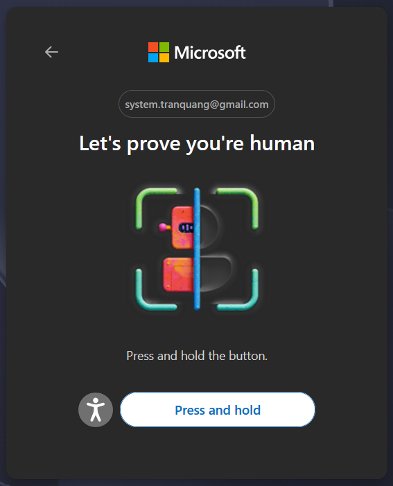Press and hold